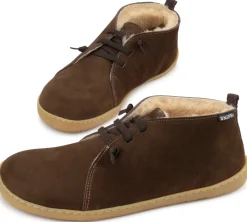 Snipe ~ Desert Shoe MidCut Winter ~ Marone