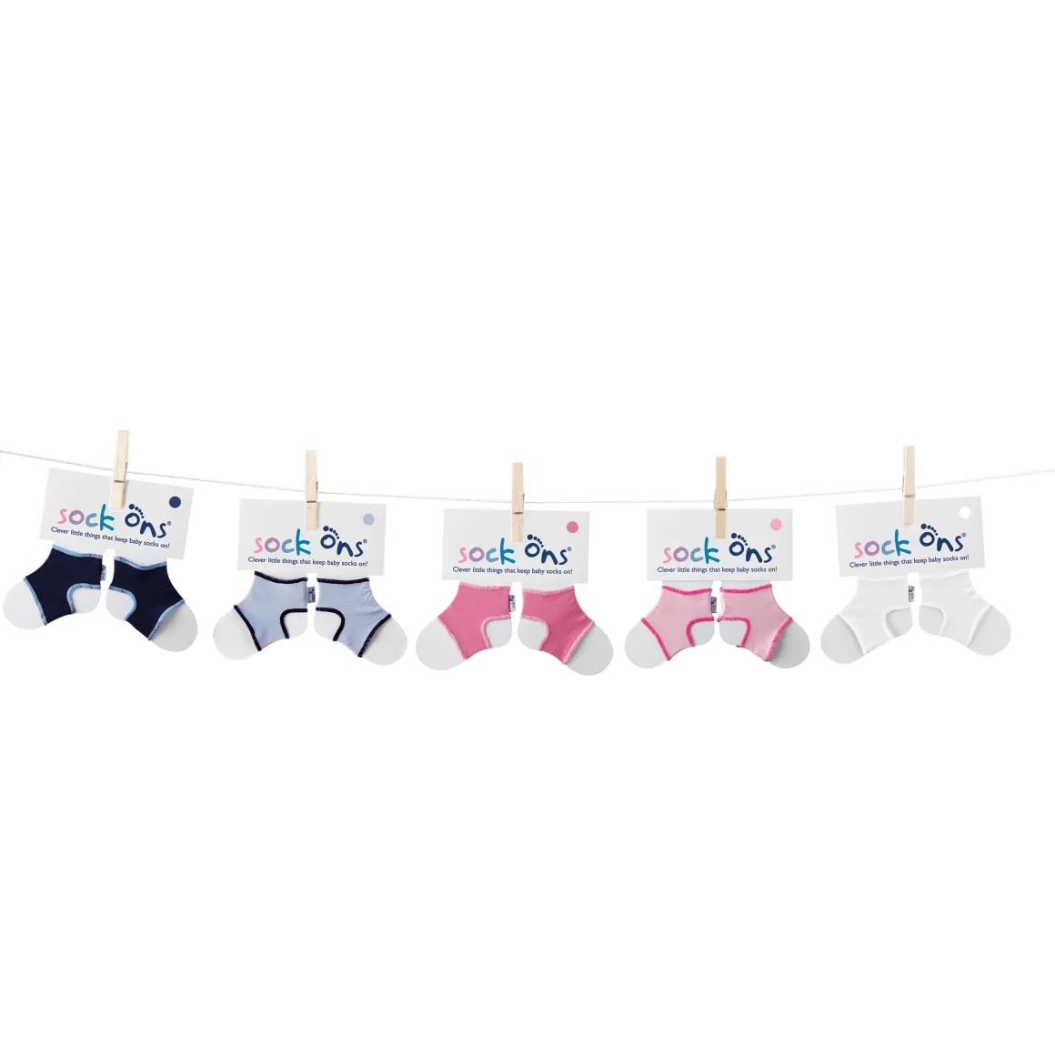 Sock ons ~ Sockenhalter ~ blaubeere