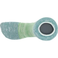 Sokkinn ~ Bio Socke Wool Blockstripe Melange ~ Lake