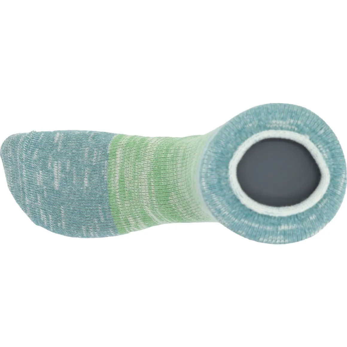 Sokkinn ~ Bio Socke Wool Blockstripe Melange ~ Lake