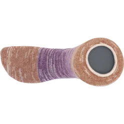 Sokkinn ~ Bio Socke Wool Blockstripe Melange ~ Wood