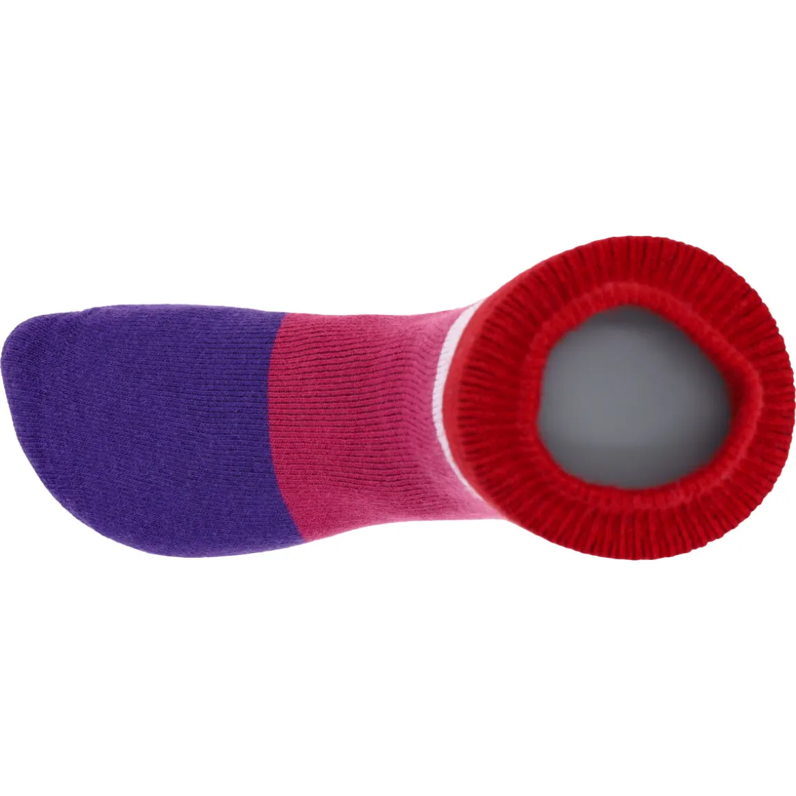 Sokkinn ~ Bio Socke Wool Plusch Stripes ~ Rosewood
