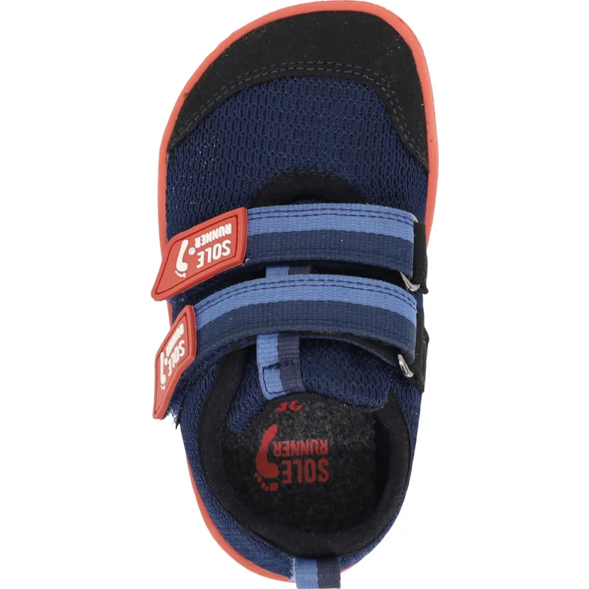 Sole Runner |k ~ Puck 4 Vegan Mesh ~ Navy/Orange