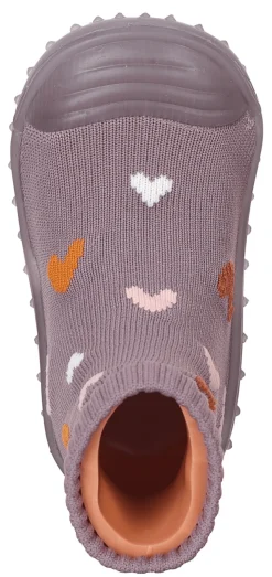 Sterntaler ~ Sockenschuh Adventure-Socks ~ Herzen (Violett)