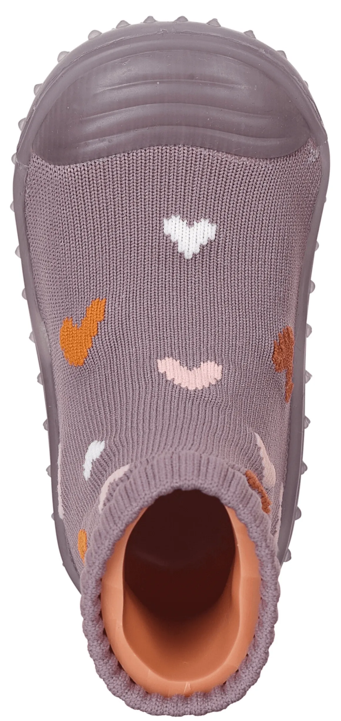 Sterntaler ~ Sockenschuh Adventure-Socks ~ Herzen (Violett)