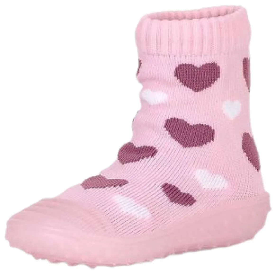 Sterntaler ~ Sockenschuh Adventure-Socks ~ Rosa Herzen