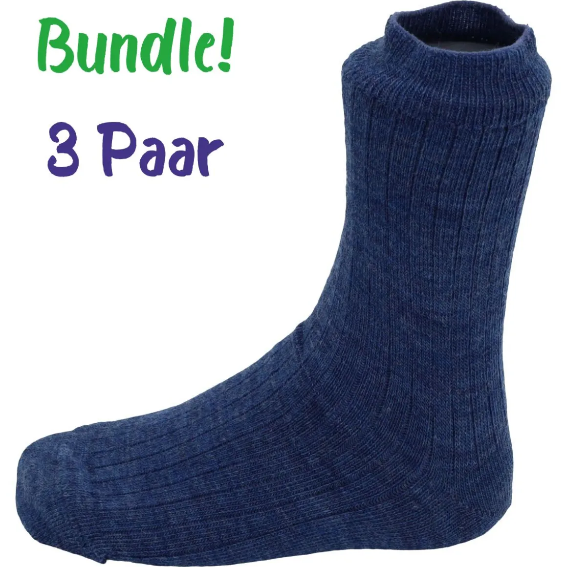 Steven kids ~ Merinowolle Socken 3er Set ~ Jeans