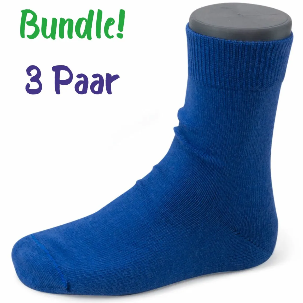 Steven kids ~ Merinowolle Socken 3er Set ~ Blue