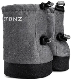Stonz ~ Baby Booties ~ Heather Grey