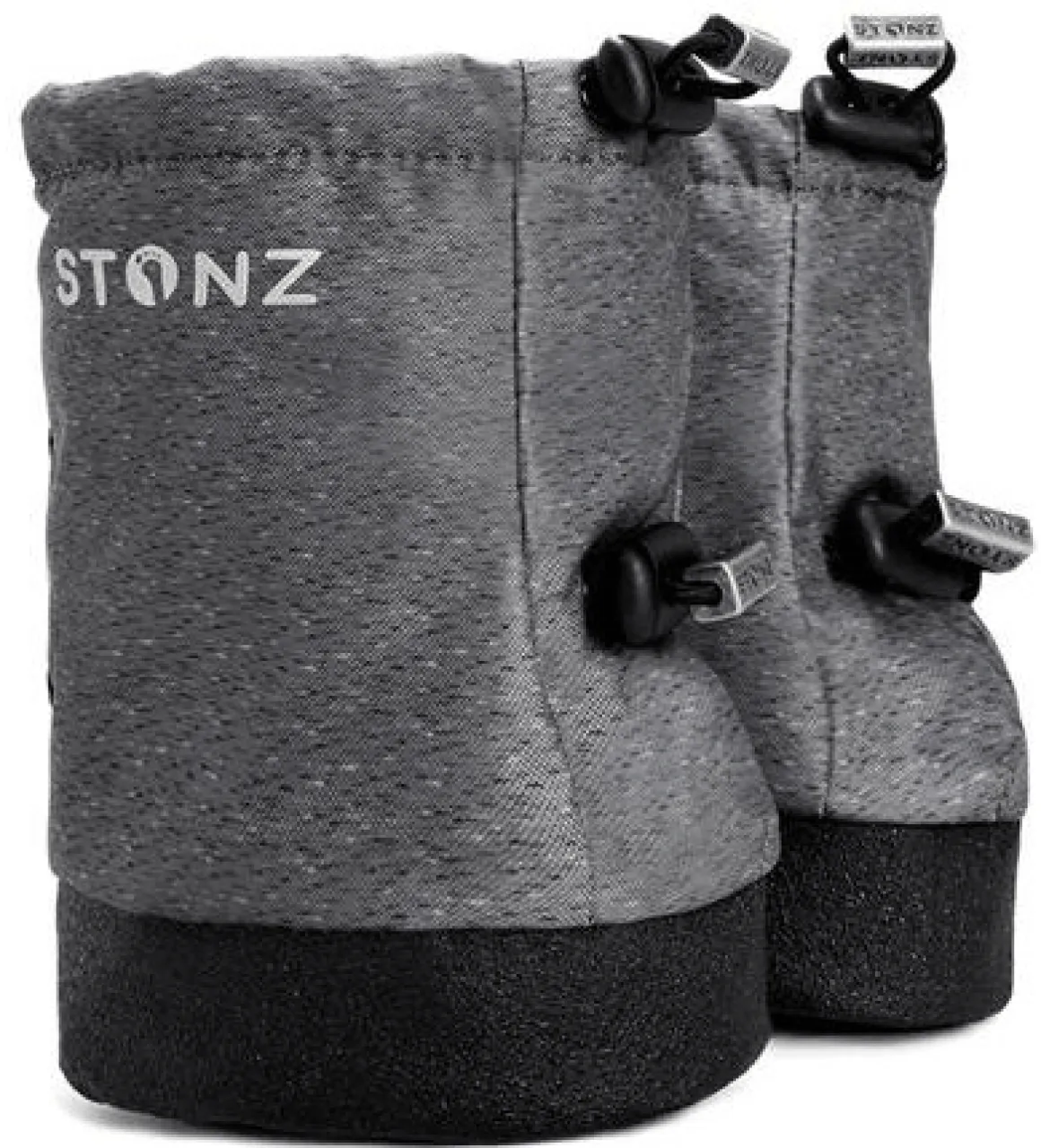 Stonz ~ Baby Booties ~ Heather Grey
