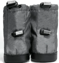 Stonz ~ Baby Booties ~ Heather Grey