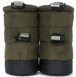 Stonz ~ Baby Puffer Booties ~ Pine