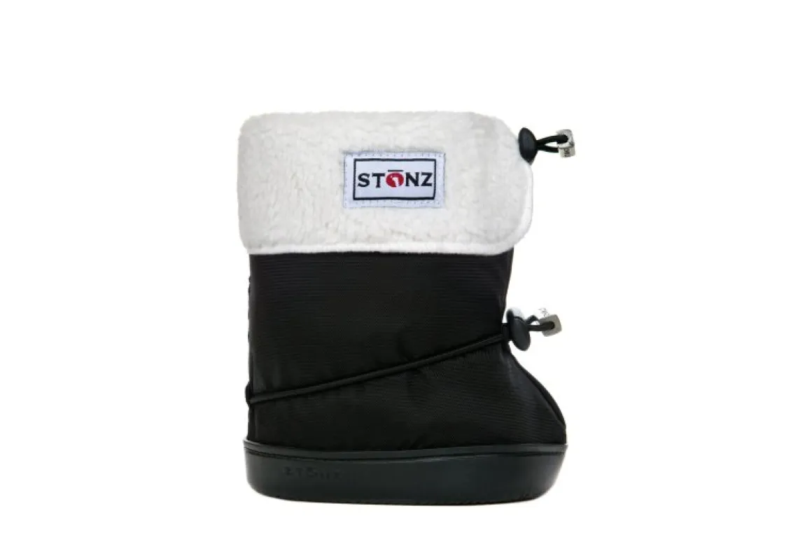 Stonz ~ Toddler Booties ~ uni schwarz
