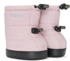 Stonz ~ Toddler Puffer Booties ~ Haze Pink