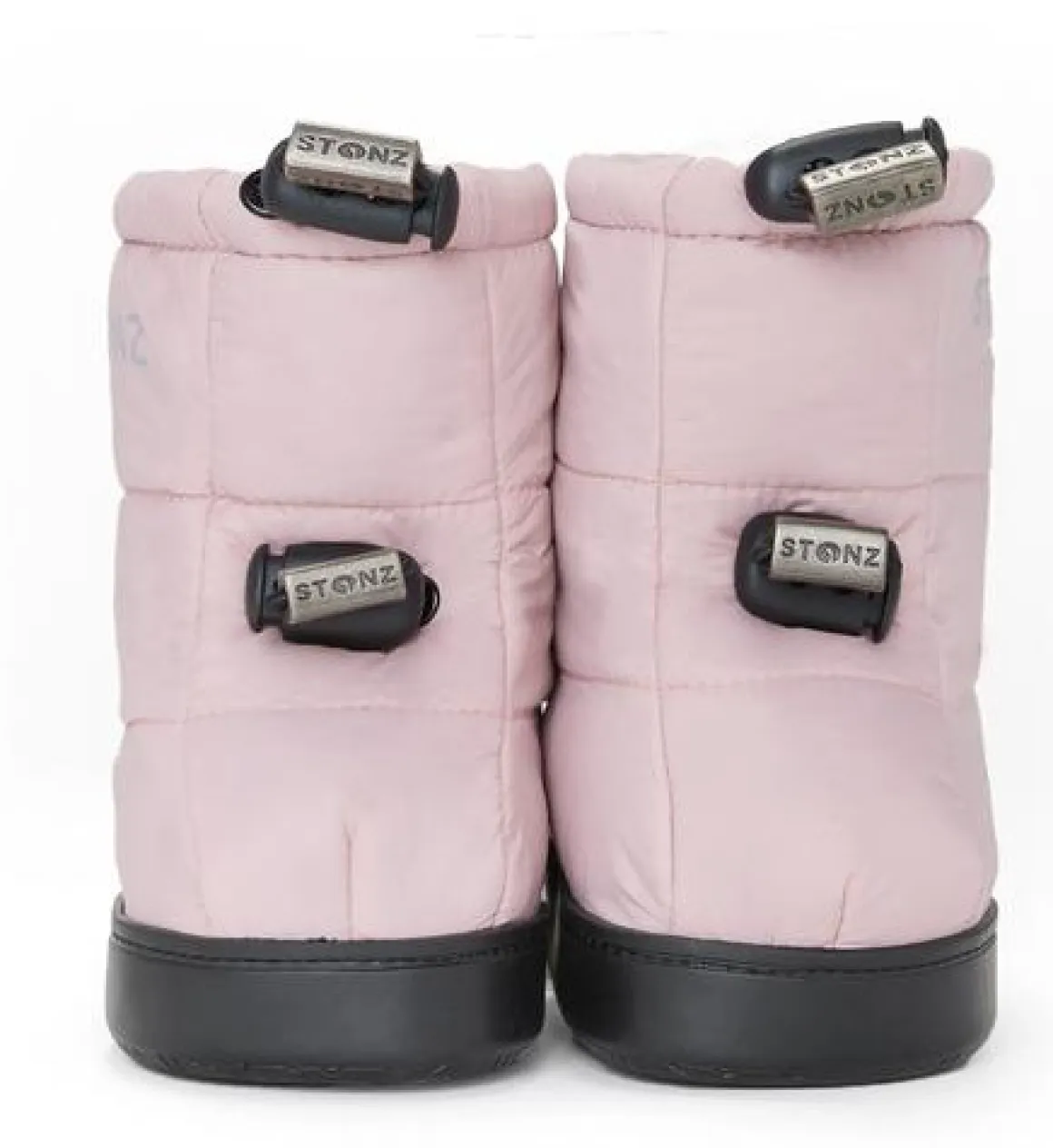 Stonz ~ Toddler Puffer Booties ~ Haze Pink