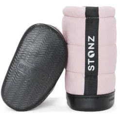 Stonz ~ Toddler Puffer Booties ~ Haze Pink