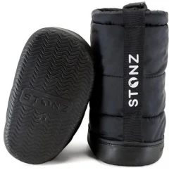 Stonz ~ Toddler Puffer Booties ~ Black