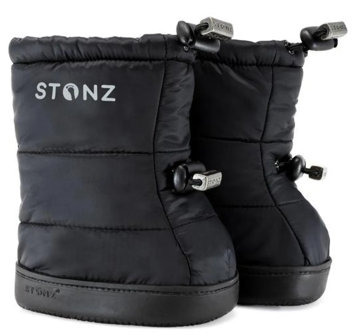 Stonz ~ Toddler Puffer Booties ~ Black