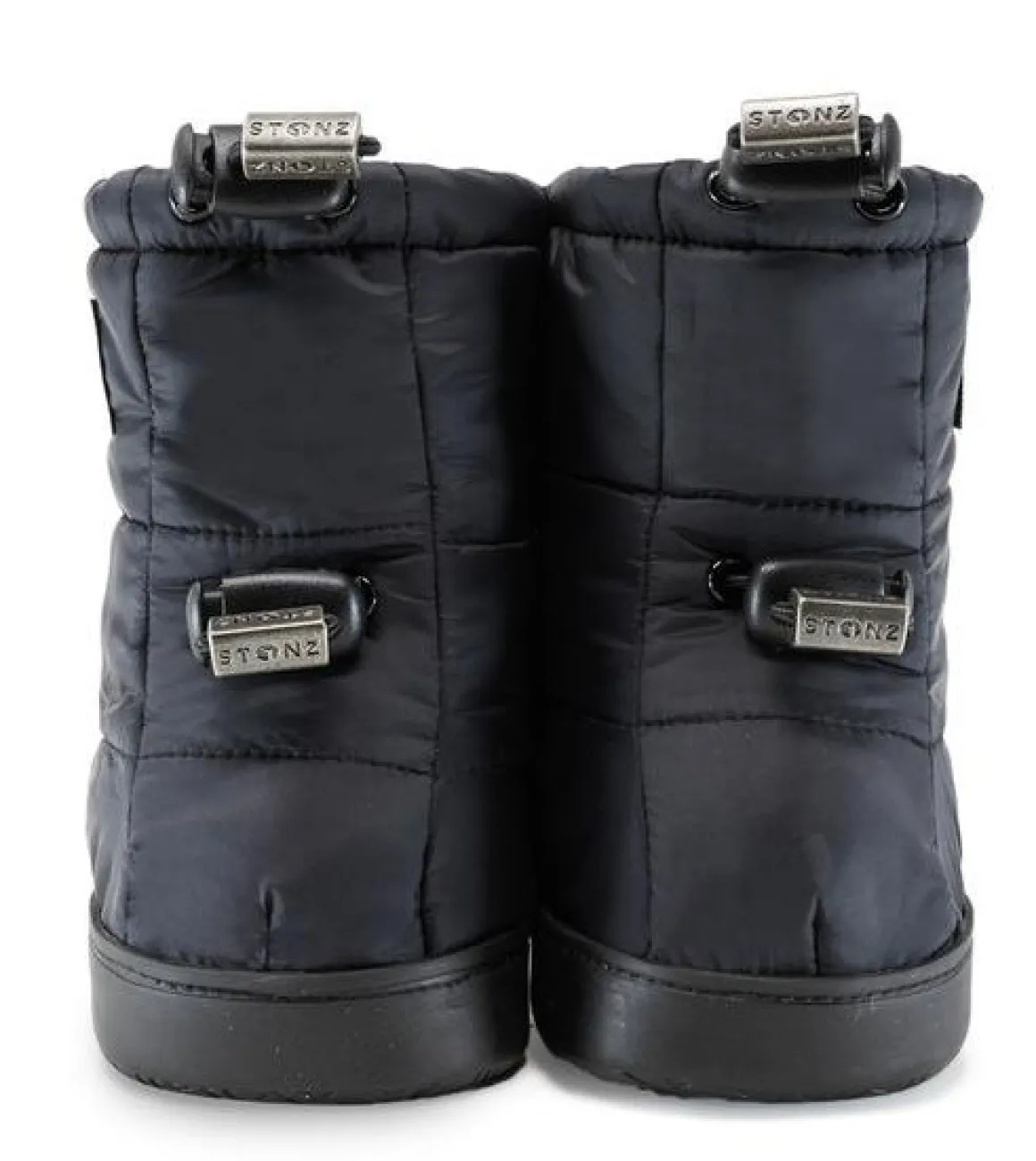 Stonz ~ Toddler Puffer Booties ~ Black