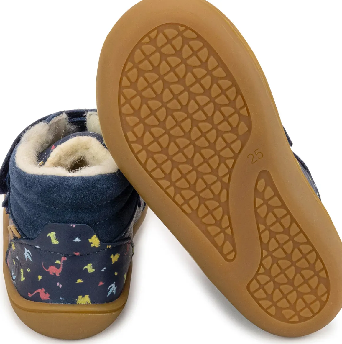 Telyoh bare ~ HighCut Leder Klett Winter + Tex ~ Dinos