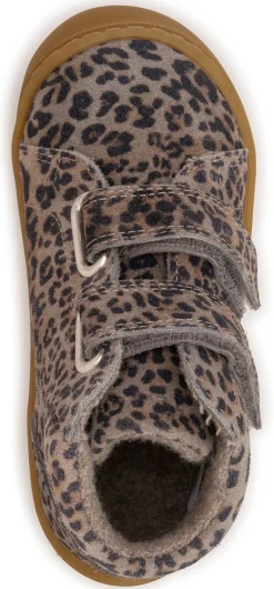 Telyoh bare ~ MidCut Leder Klett + Wollfleece ~ Leo