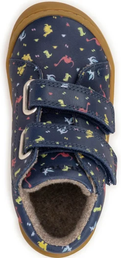 Telyoh bare ~ MidCut Leder Klett + Wollfleece ~ Dinos