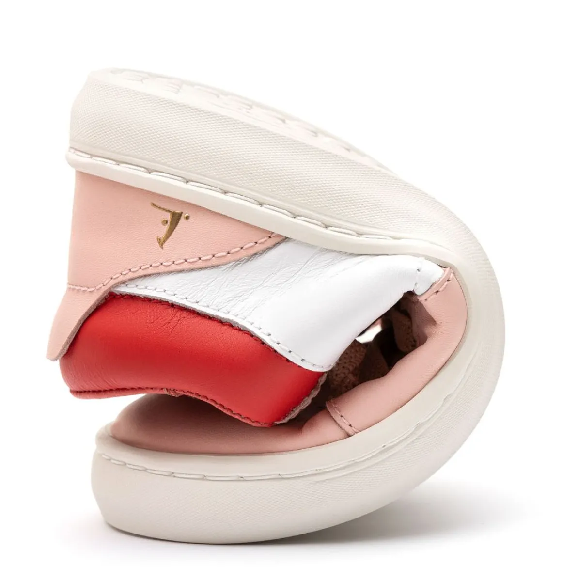 Tip Toey Joey |k ~ Ollie Sneaker ~ White Blossom