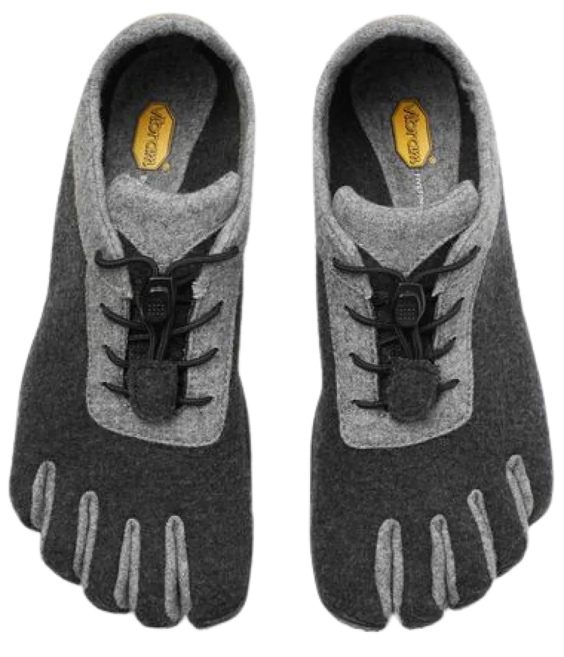 Vibram |f ~ Fivefingers KSO ECO WOOL ~ Grey/Lightgrey/Black