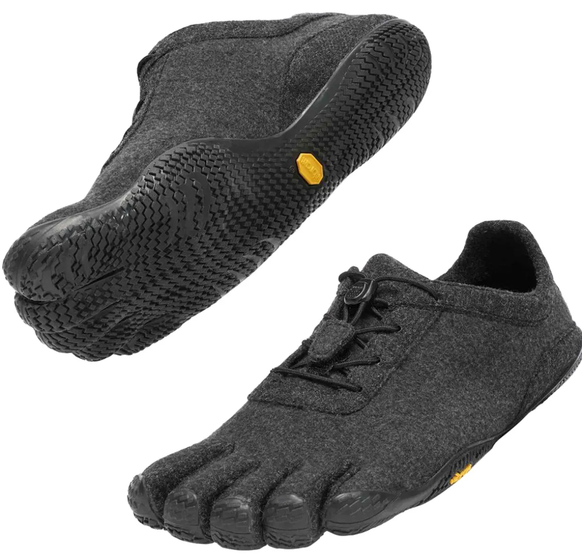 Vibram |m ~ Fivefingers KSO ECO WOOL ~ Grey/Black