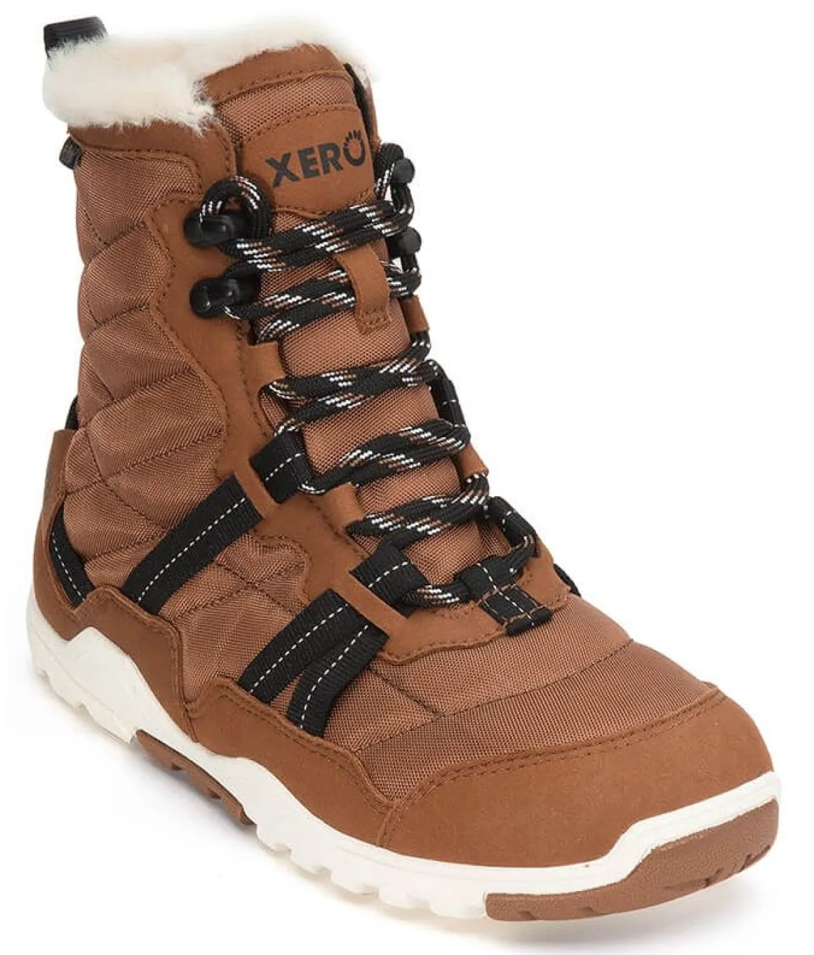 Xero |f ~ Alpine Snowboot + TEX ~ Rubber Brown / Eggshell