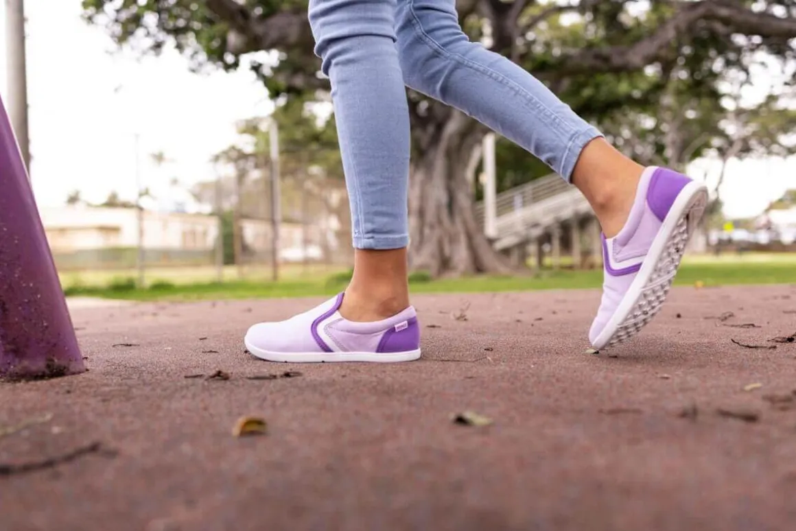 Xero Junior ~ Dillon Canvas Slip-On ~ Orchid Petal