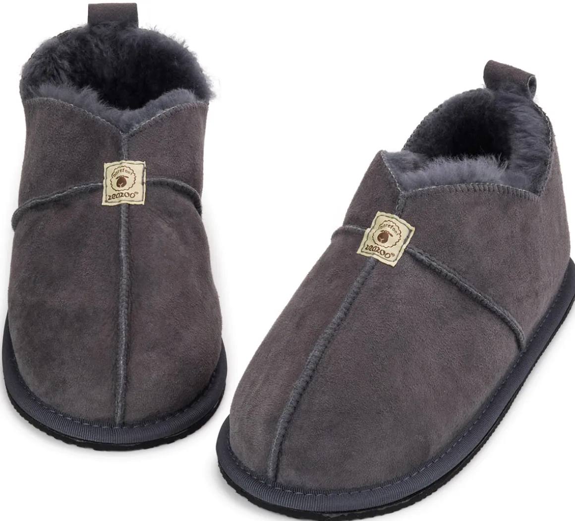 ZeaZoo |a ~ Shaun Hausschuh Slipper ~ Grau