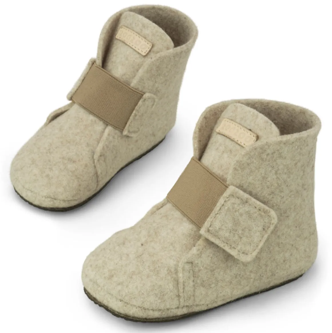 ZeaZoo ~ Hausschuh Bambi Wollfilz ~ Beige