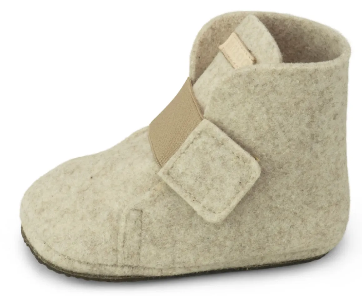 ZeaZoo ~ Hausschuh Bambi Wollfilz ~ Beige