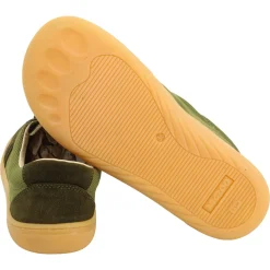 ZeaZoo ~ Husky LowCut Schnürschuh ~ Olive Suede