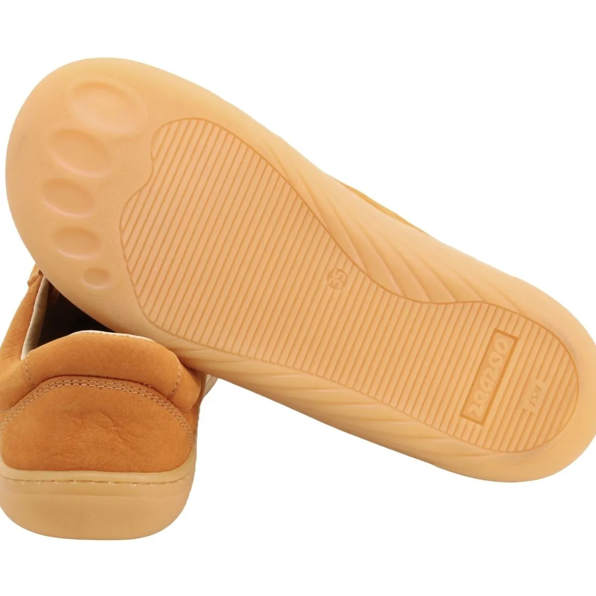 ZeaZoo ~ Husky LowCut Schnürschuh ~ Camel Nubuck