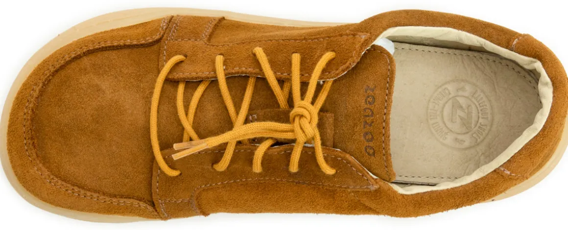 ZeaZoo ~ Husky LowCut Schnürschuh ~ Cognac