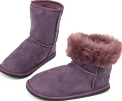 ZeaZoo |k ~ Winter-Boot Dingo mit Fell ~ Lila