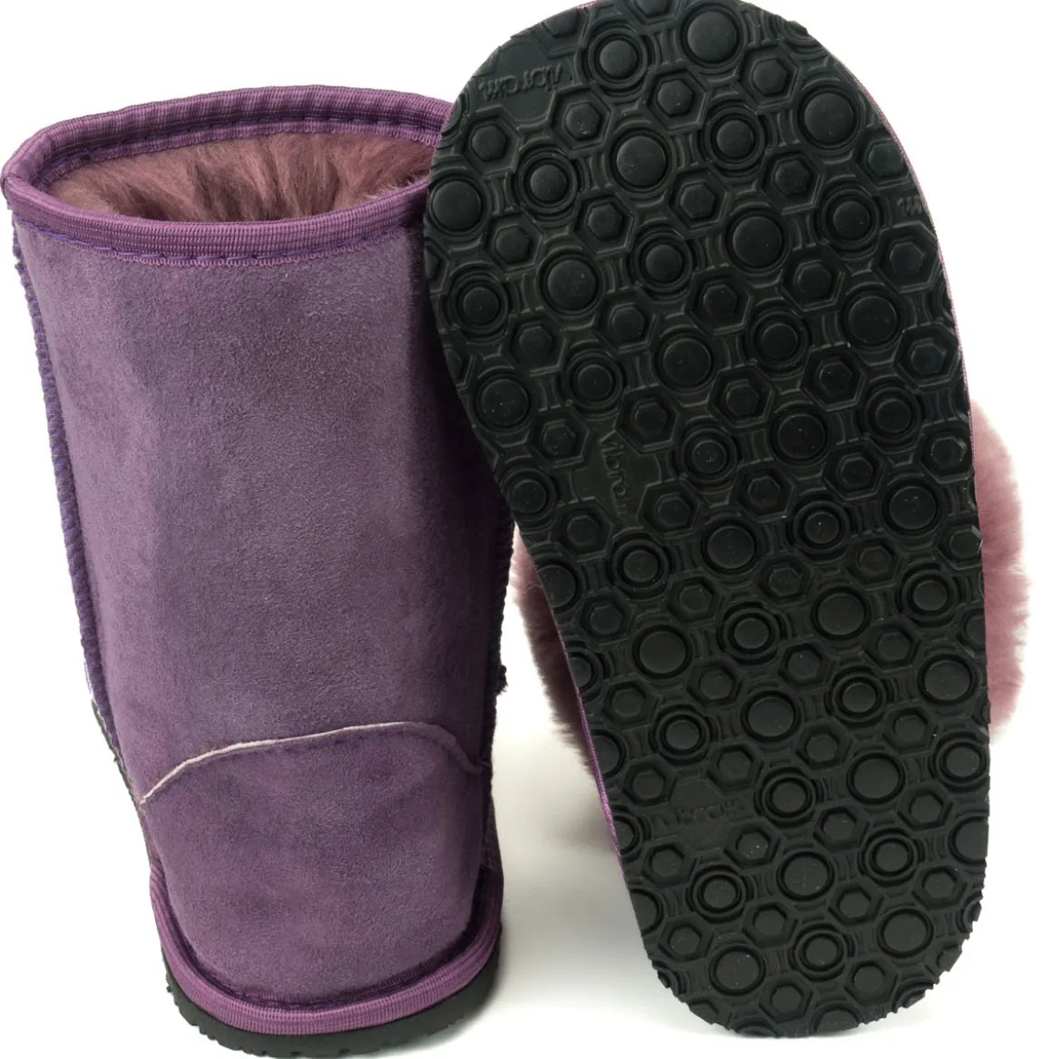 ZeaZoo |k ~ Winter-Boot Dingo mit Fell ~ Lila