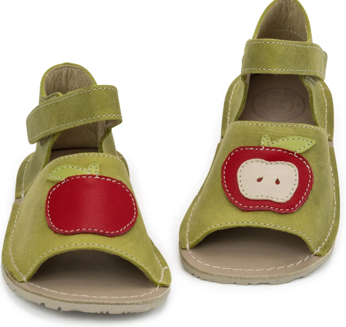 ZeaZoo ~ Sandale Coral ~ Green Apples