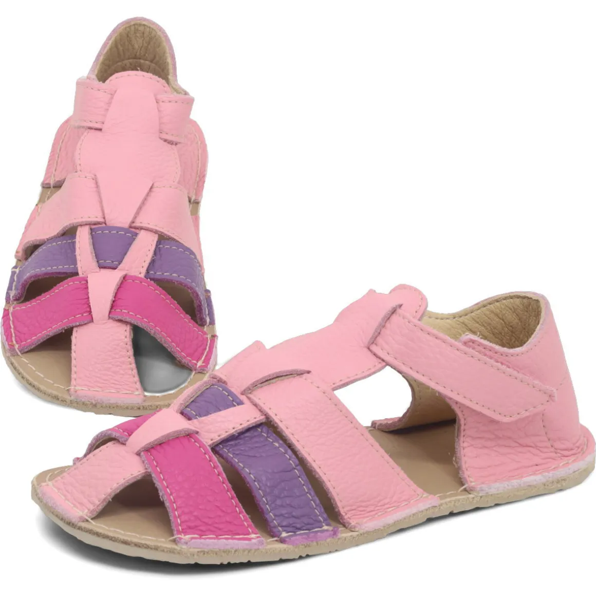 ZeaZoo ~ Sandale Marlin ~ Pink/Violett