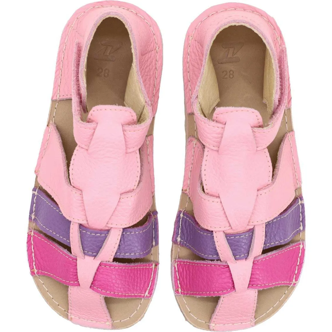 ZeaZoo ~ Sandale Marlin ~ Pink/Violett