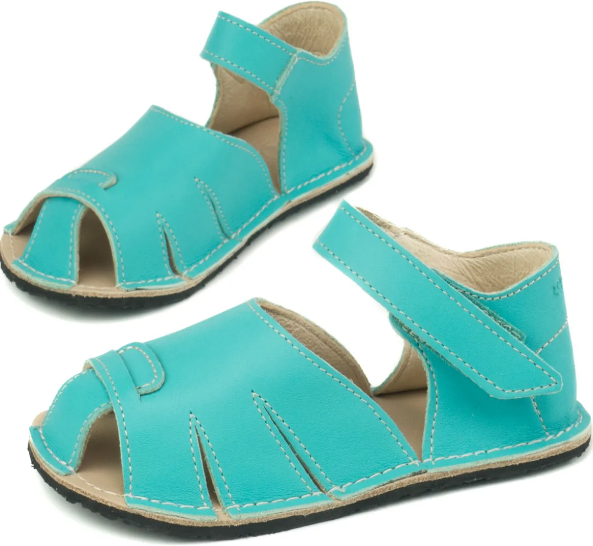 ZeaZoo ~ Sandale Shell ~ Meerblau