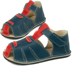 ZeaZoo ~ (W) Sandale Shell ~ Rot/Blau