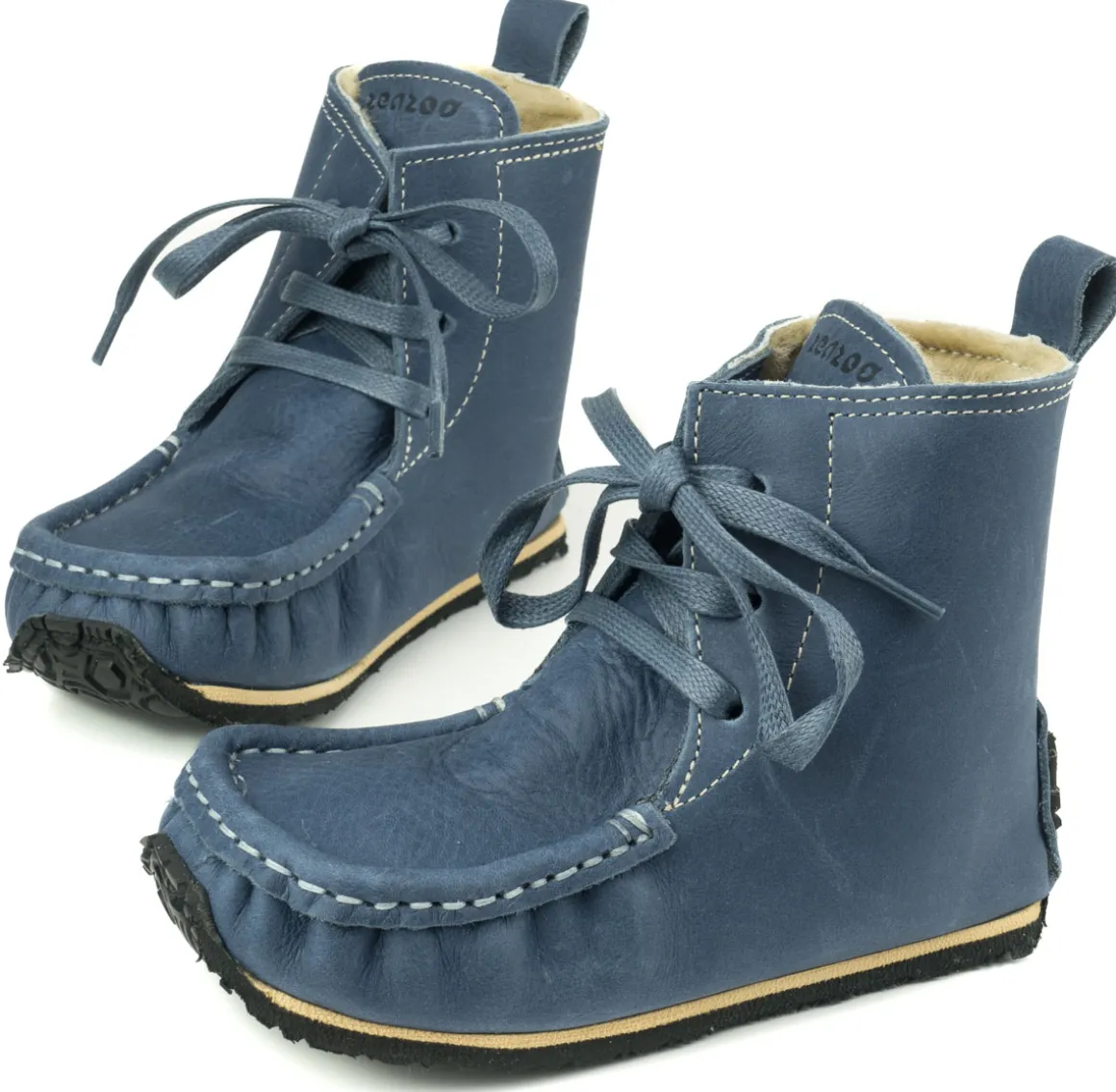 ZeaZoo ~ Yeti Fell Schnürer ~ Blau