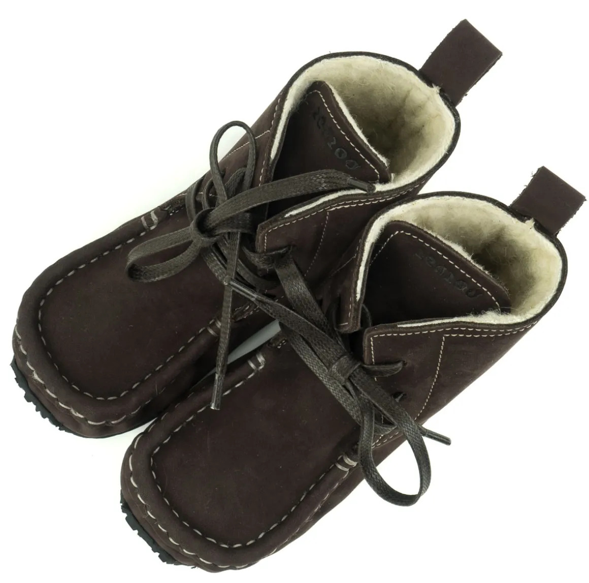 ZeaZoo ~ Yeti Schnürer Wollfleece ~ braun
