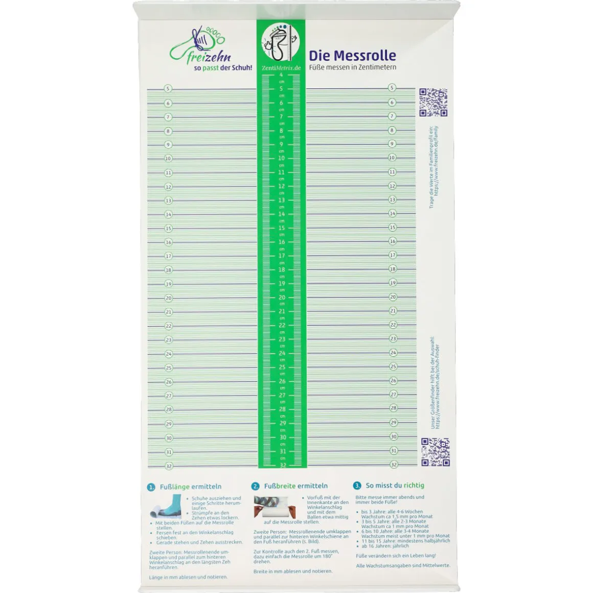 Zentimetrix Messrolle ~ freizehn Edition